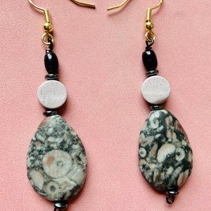 Natural Stone Earrings